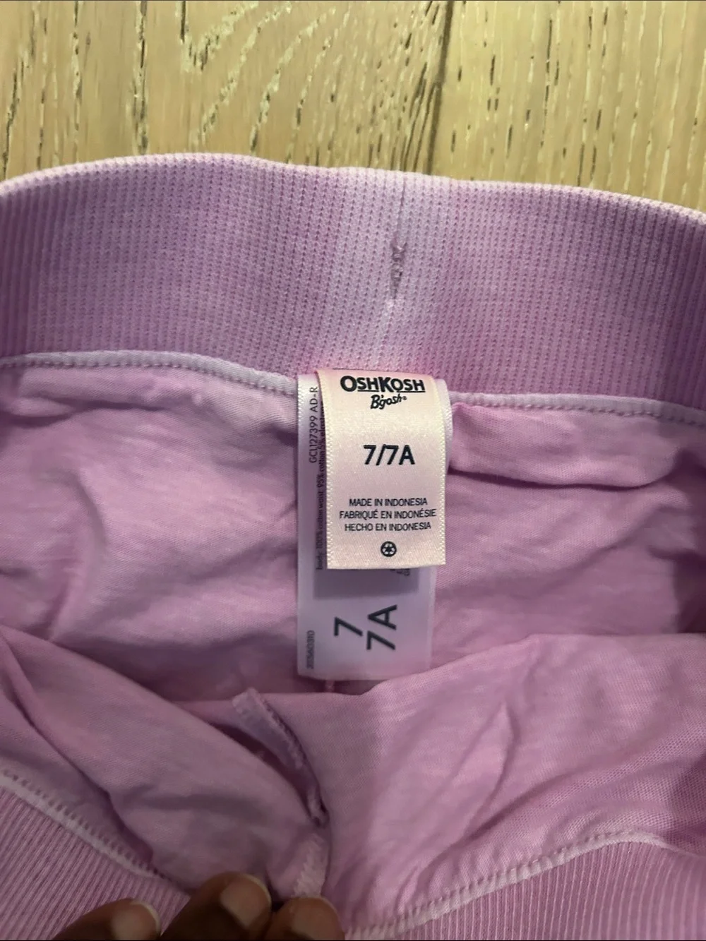 OshKosh B'gosh Lilac Pull-On Mini Skirt